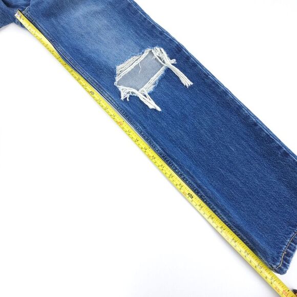 LEVIS Low Pro Straight Baggy Loose Jeans Breathe Out 90s Y2k Skate Distressed 25 - Picture 3 of 8